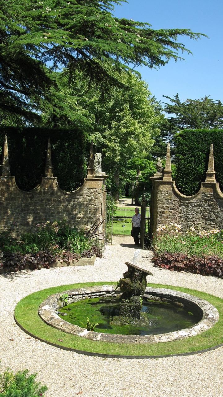 Athelhampton U.K. juli 2012